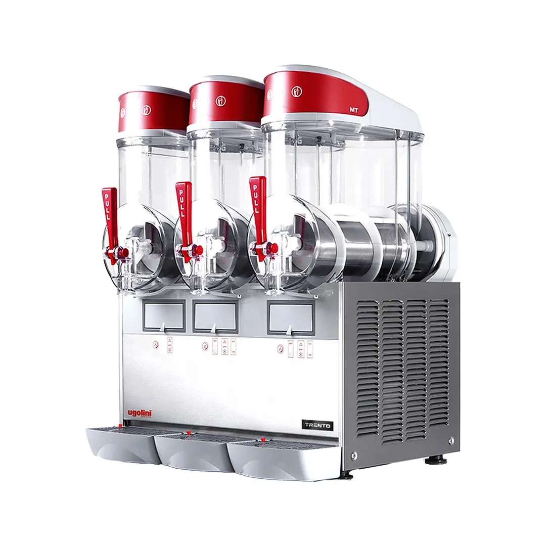 Omcan USA 49083 Bowl Type Non-Carbonated Granita/Frozen Drink Machine w/2.6 gal -1300W/115V- Triple