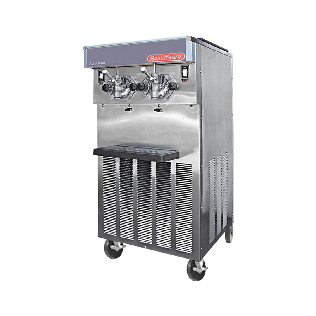 SaniServ 724 Cylinder Type Frozen Drink Machine, Floor Model w/10 qt. Hopper - (2) 2hp / Double