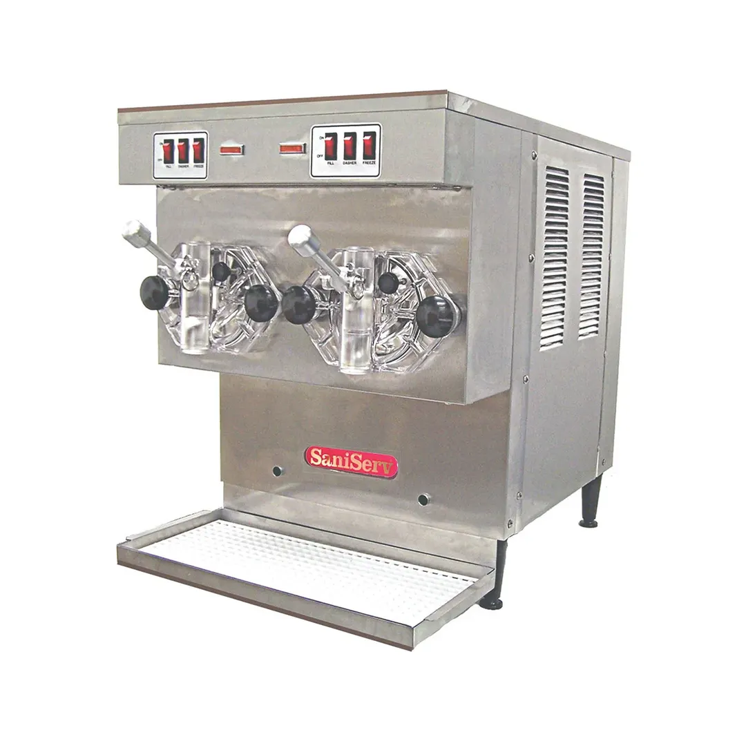 SaniServ WB700-2 Cylinder Type Frozen Cocktail/Beverage Freezer, Remote Refr. & Remote Filling-Double