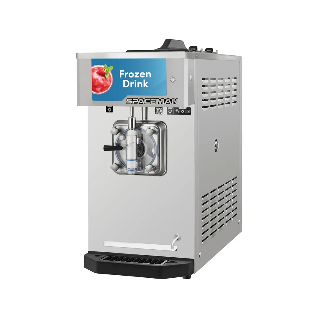 Spaceman 6650-C Cylinder Type Frozen Beverage Machine, Air Cooled w/16qt. Hopper, 1-3/4hp - Single