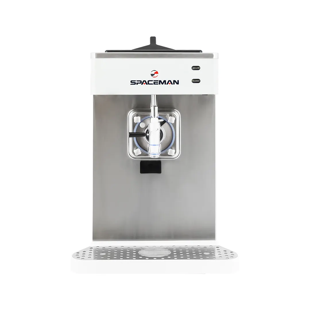 Spaceman 6690-C Cylinder Type Frozen Beverage Machine, Air Cooled w/26qt. Hopper - 3hp - Single