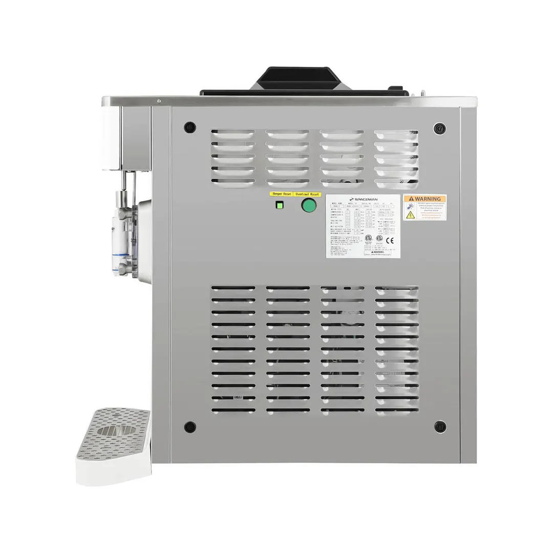 Spaceman 6690-C Cylinder Type Frozen Beverage Machine, Air Cooled w/26qt. Hopper - 3hp - Single