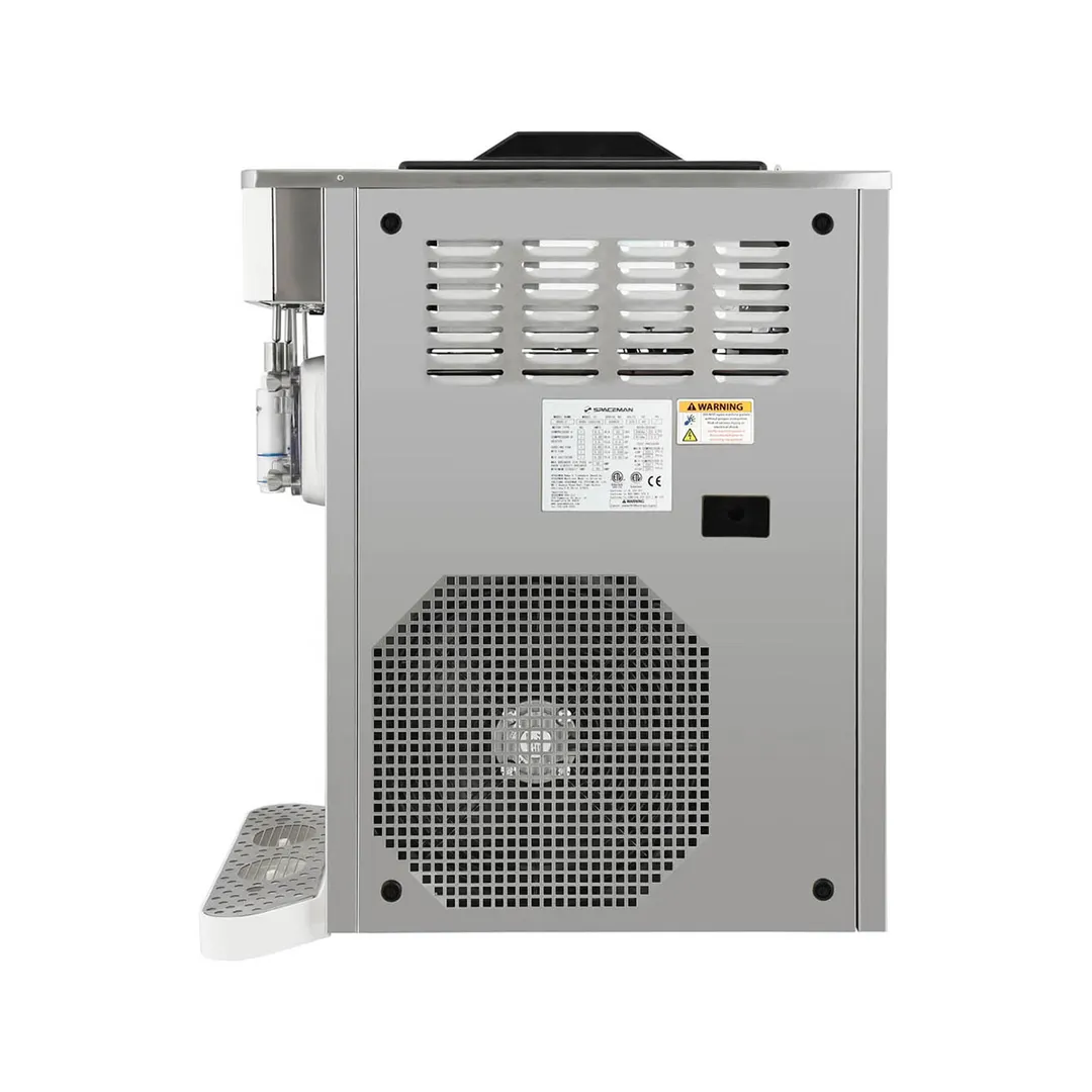 Spaceman 6695-C Cylinder Type Frozen Beverage Machine, Air Cooled w/12qt. Hopper, 3-1/2hp - Double