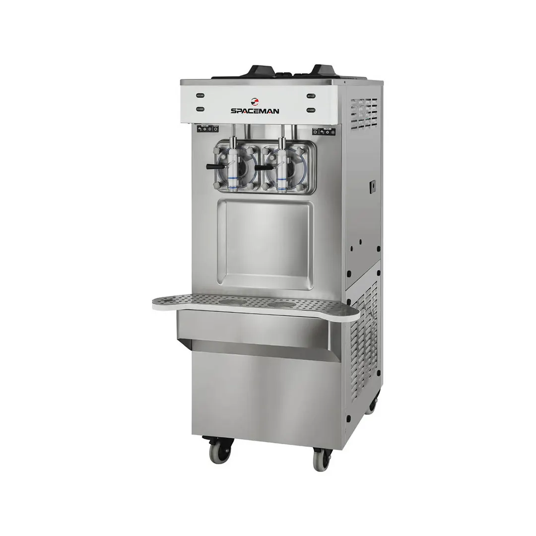Spaceman 6795-C Cylinder Type Frozen Beverage Machine, Floor Model w/12.7 qt. Hopper - 5hp - Double