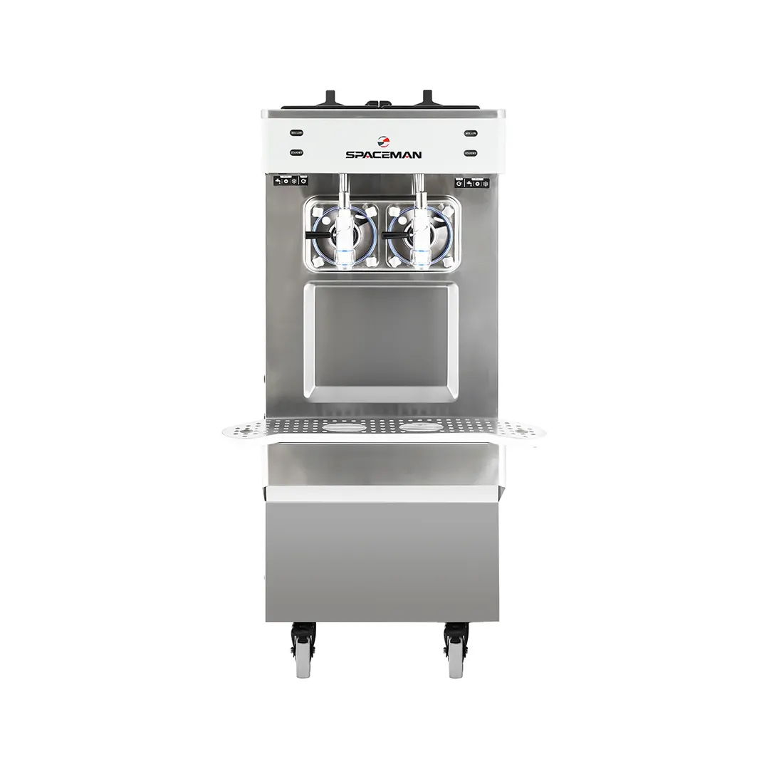 Spaceman 6795-C Cylinder Type Frozen Beverage Machine, Floor Model w/12.7 qt. Hopper - 5hp - Double