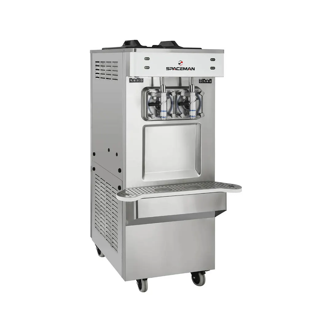 Spaceman 6795-C Cylinder Type Frozen Beverage Machine, Floor Model w/12.7 qt. Hopper - 5hp - Double