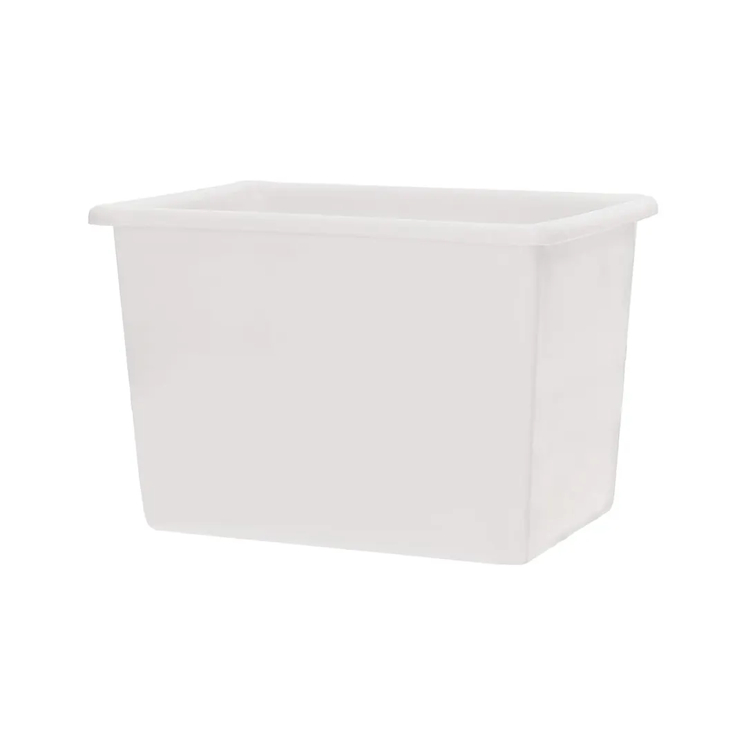 Winholt TUB-8L-WH White Bulk Goods Tub w/ 8 Bushel Capacity