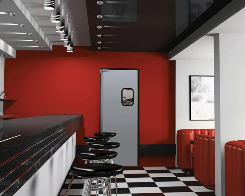 Curtron SPD-20-AL-4284 Kitchen Traffic Door