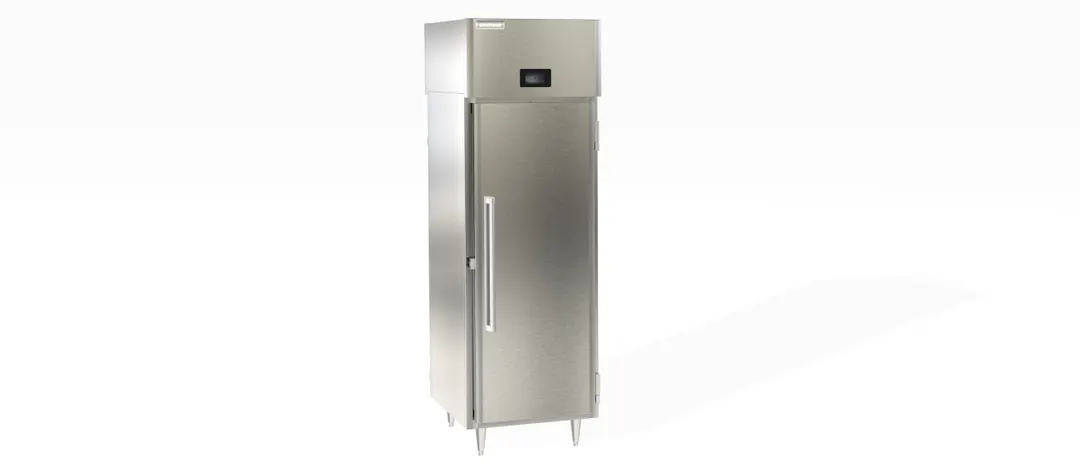 Delfield DSLHPT1-S 1-Section Pass-Thru Heated Holding Cabinet, 23.7 cu ft, 2 Solid Doors, 3 Adjustable Wire Shelves, 4.3" easyTouch Screen