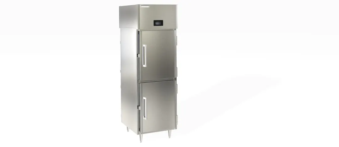 Delfield DSLHPT1-SH 1-Section 4-Door Solid Heated Holding Cabinet, 23.7 cu ft, Stainless Steel