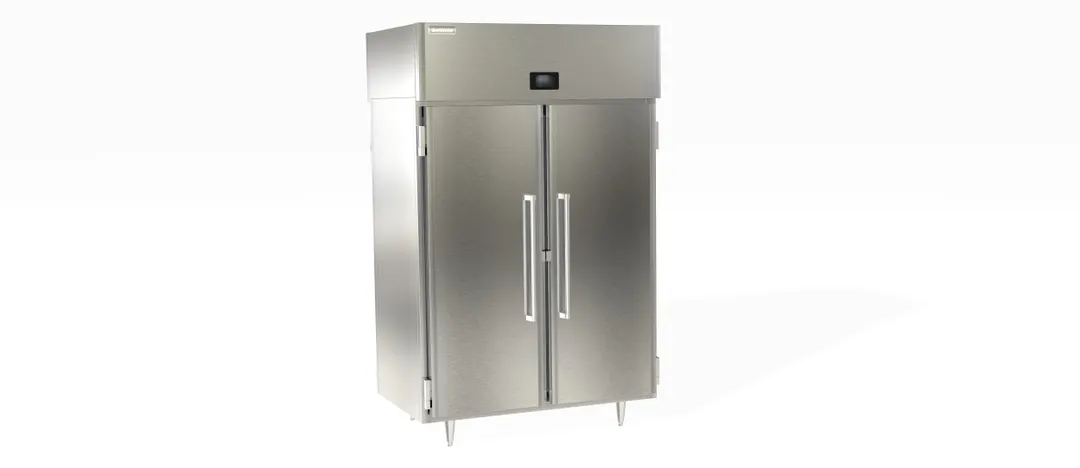 Delfield DSLHPT2-S 2-Section Heated Holding Cabinet, 4-Door Solid Doors, 48 cu ft Capacity, Stainless Steel
