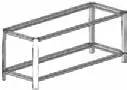 emuamericas E2050 Camaleon Modular Console System Base Module Aluminum Frame Powder Coated