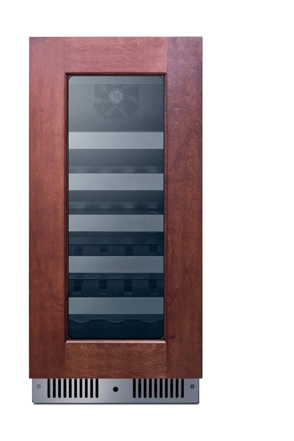 Summit CL155WC1PNR 15" Wine Cooler, 20‑Bottle, 41‑68°F Range, Reversible Door, Sabbath Mode