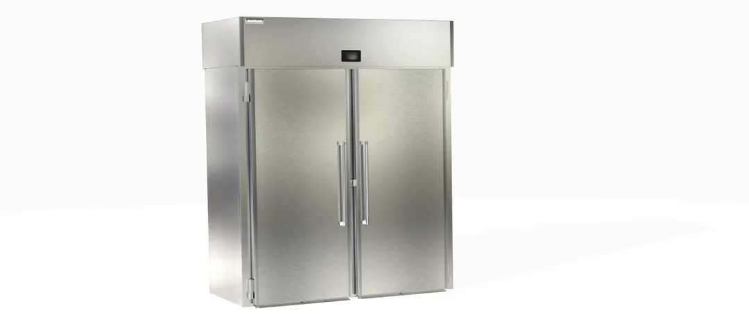 Delfield DSLHRT2-S 2-Section Heated Holding Cabinet, 4 Solid Doors, 72.4 cu ft, Stainless Steel