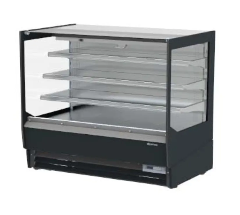 Infrico USA IDC-VBR09IPSS 36" Refrigerated Display Case, 10 cu ft, Silver MDF, 1/2 HP Self‑Contained