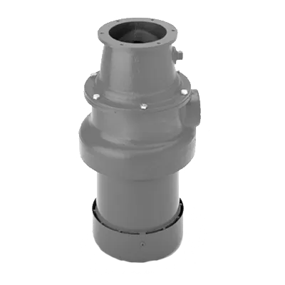 Insinger I-75L-3 Garbage Disposer, Cast Iron Housing / 4-1/2" Inlet dia - 3/4 Hp (Unit Only)