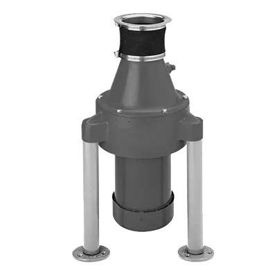 Insinger N-150L-1 Garbage Disposer, Cast Iron Housing / 4-1/2" Inlet dia - 1-1/2 Hp (Unit Only)