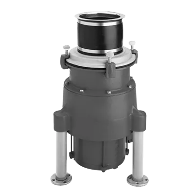 Insinger S-500L-3 Garbage Disposer, Cast Iron Housing / 7" Inlet dia - 5 Hp (Unit Only)