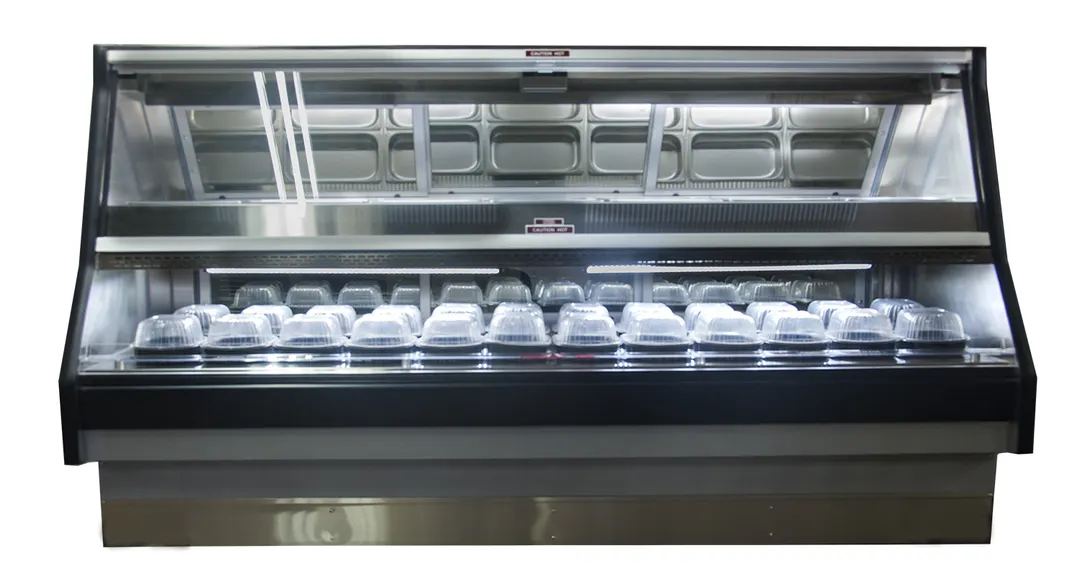 MarcRefrig MHD-4 Heated Display Case, 48''W, (2) Display Decks