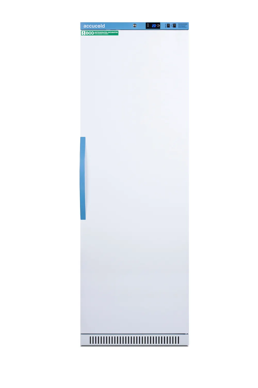 Summit ABOD15 24" White Solid Door Refrigerator, 15.0 Cu.ft, 4‑60°C, 4‑Shelf, R600a, 115V ETL