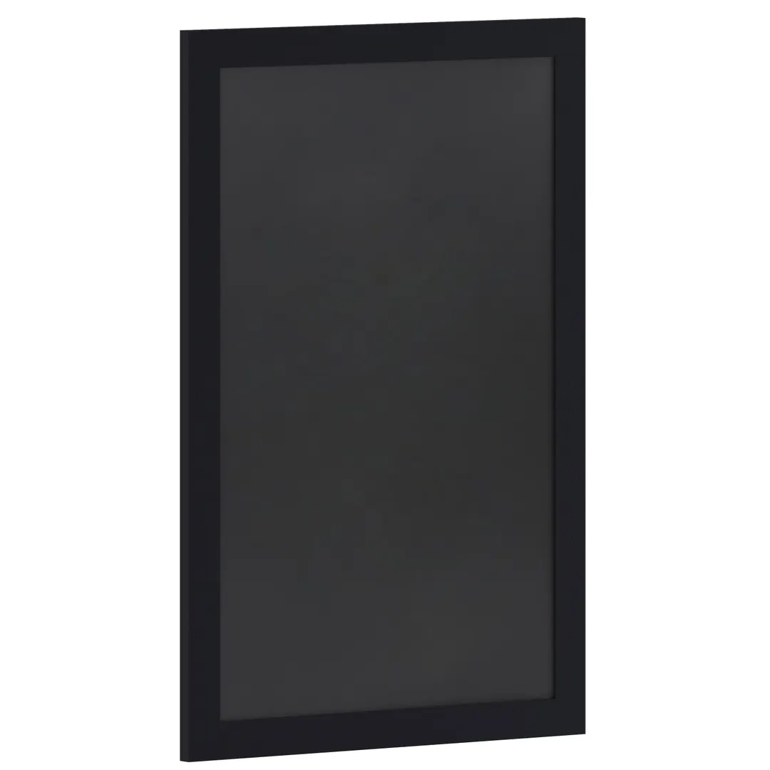Flash Furniture HGWA-4GD-CRE8-172315-GG Magnetic Chalkboard, 24" x 36", Black, Wood Frame, Eraser