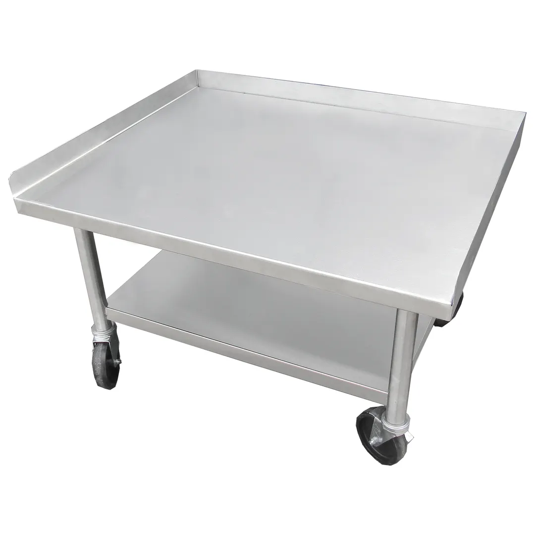 IMC Teddy EST-36 Equipment Stand, 36"W X 30" Wide, 2" Back & Side Splashes