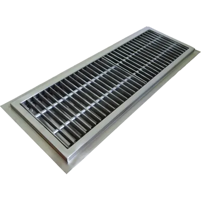 IMC Teddy CFT-1248-SQ Cft Floor Trough, 48"W X 12"D, 4" Deep Receptacle