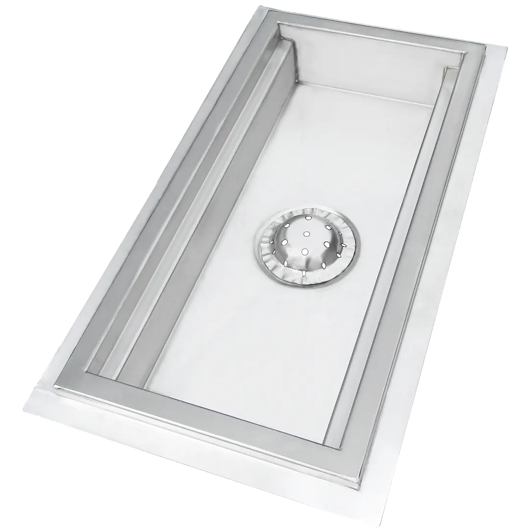 IMC Teddy CFT-1830 Cft Floor Trough, 30"W X 18"D, 4" Deep Receptacle