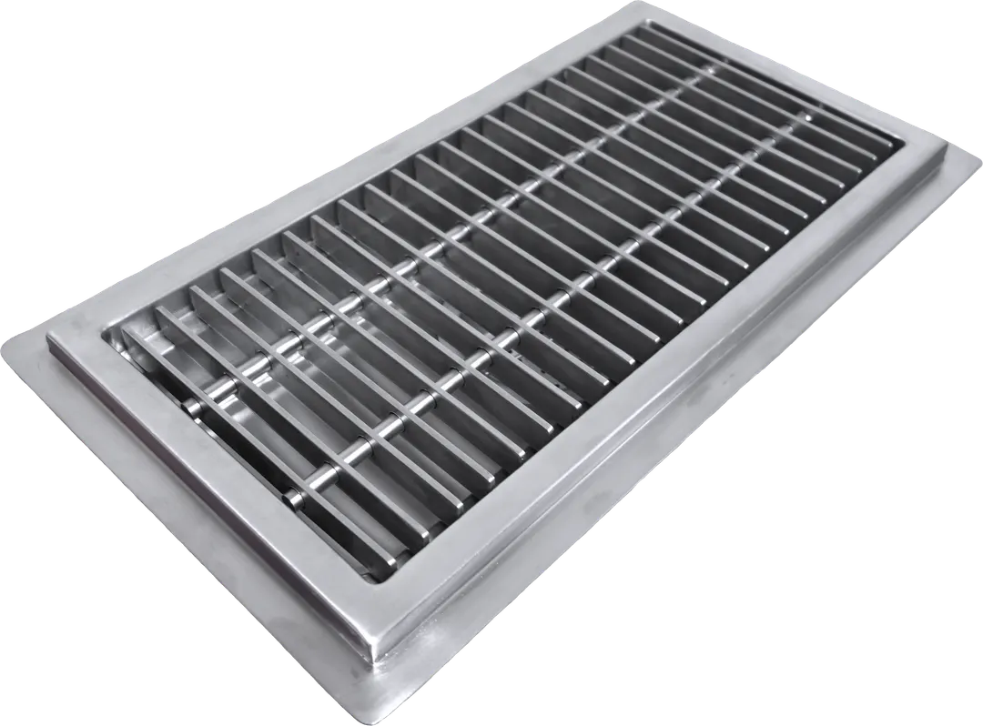 IMC Teddy FT-1230-SGAS Ft Floor Trough, 30"W X 12"D, 4" Deep Receptacle