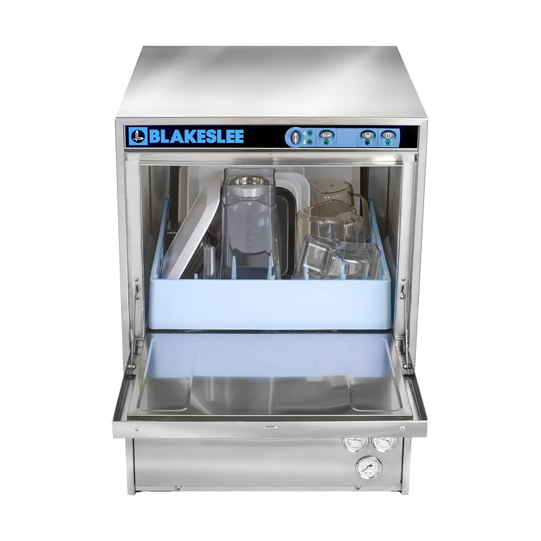 Blakeslee UC-18-1 23.5" High Temp Commercial Dishwasher with Built-In Booster & Pumps