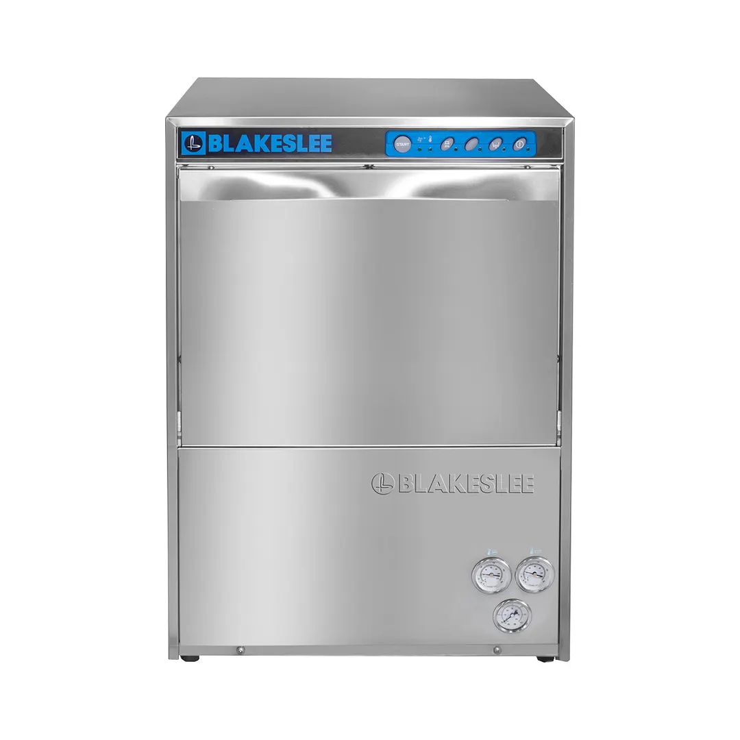 Blakeslee UC-18-1 23.5" High Temp Commercial Dishwasher with Built-In Booster & Pumps
