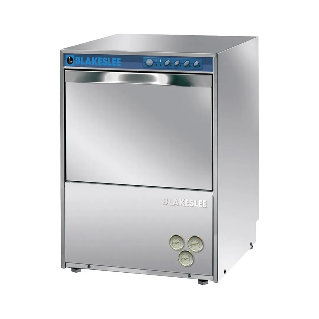 Blakeslee UC-18-1 23.5" High Temp Commercial Dishwasher with Built-In Booster & Pumps