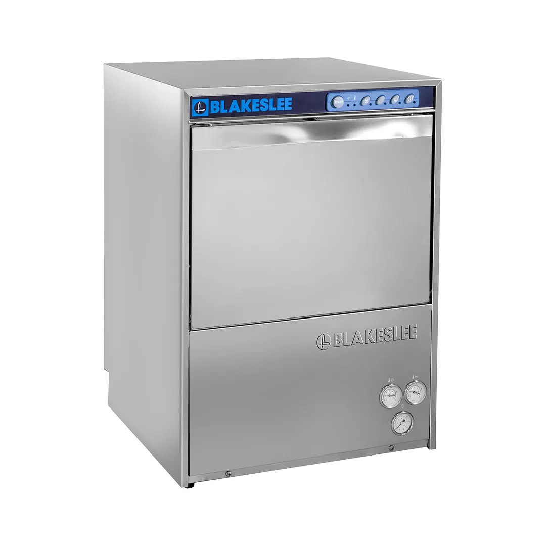 Blakeslee UC-18-1 23.5" High Temp Commercial Dishwasher with Built-In Booster & Pumps