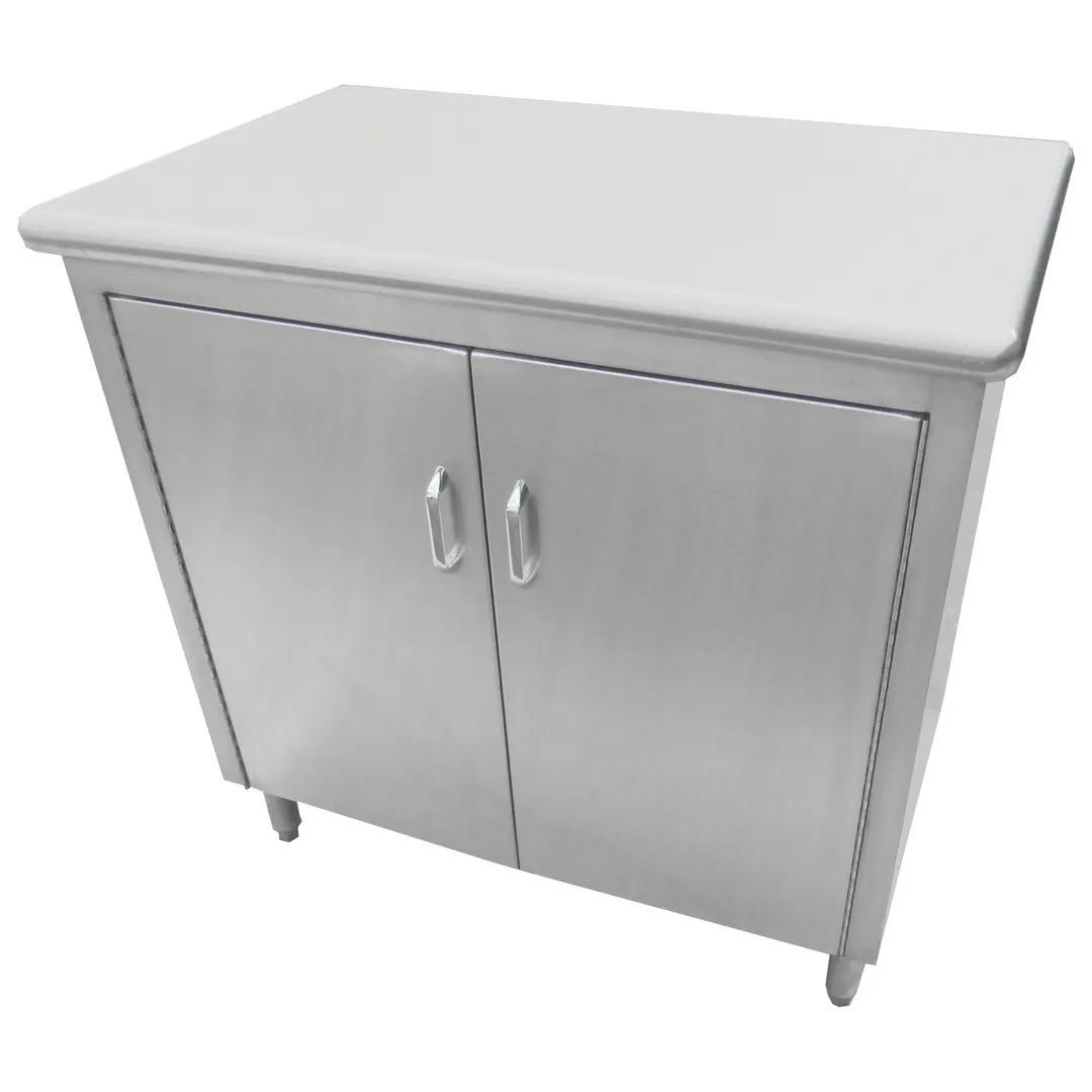 IMC Teddy BCH-24120 Base Cabinet, 24"D X 120"W X 36"H, 16/304 Stainless Steel