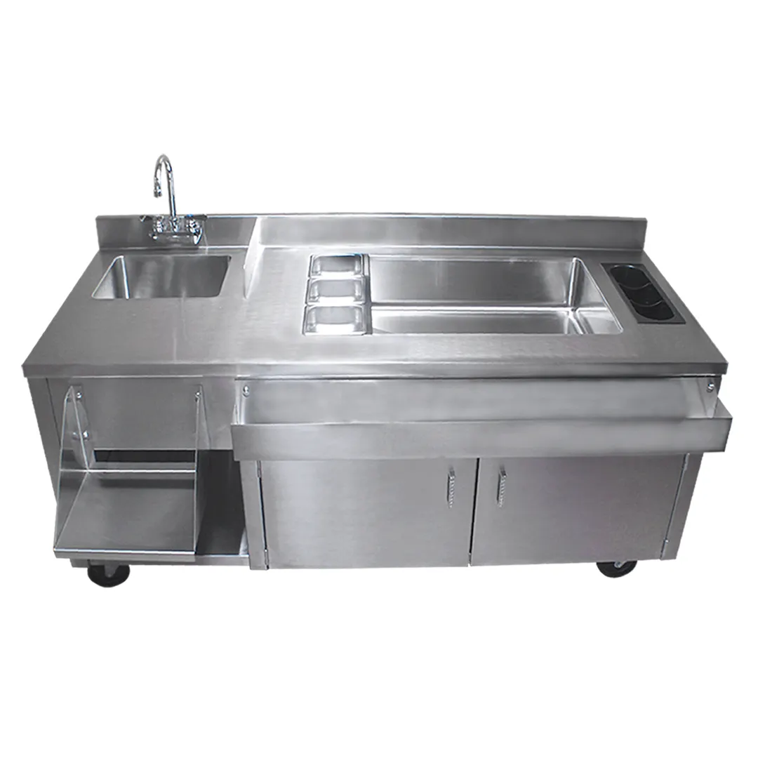 IMC Teddy BRS-1 Bar Station, 68"W X 30"D X 36"H Overall Size