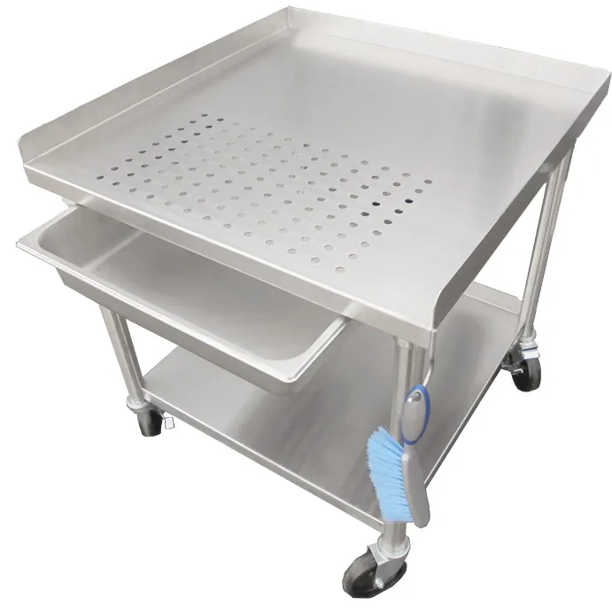 IMC Teddy ESTP Equipment Stand, 30"W X 30"D X 34"H, 2" Back & Side Splashes