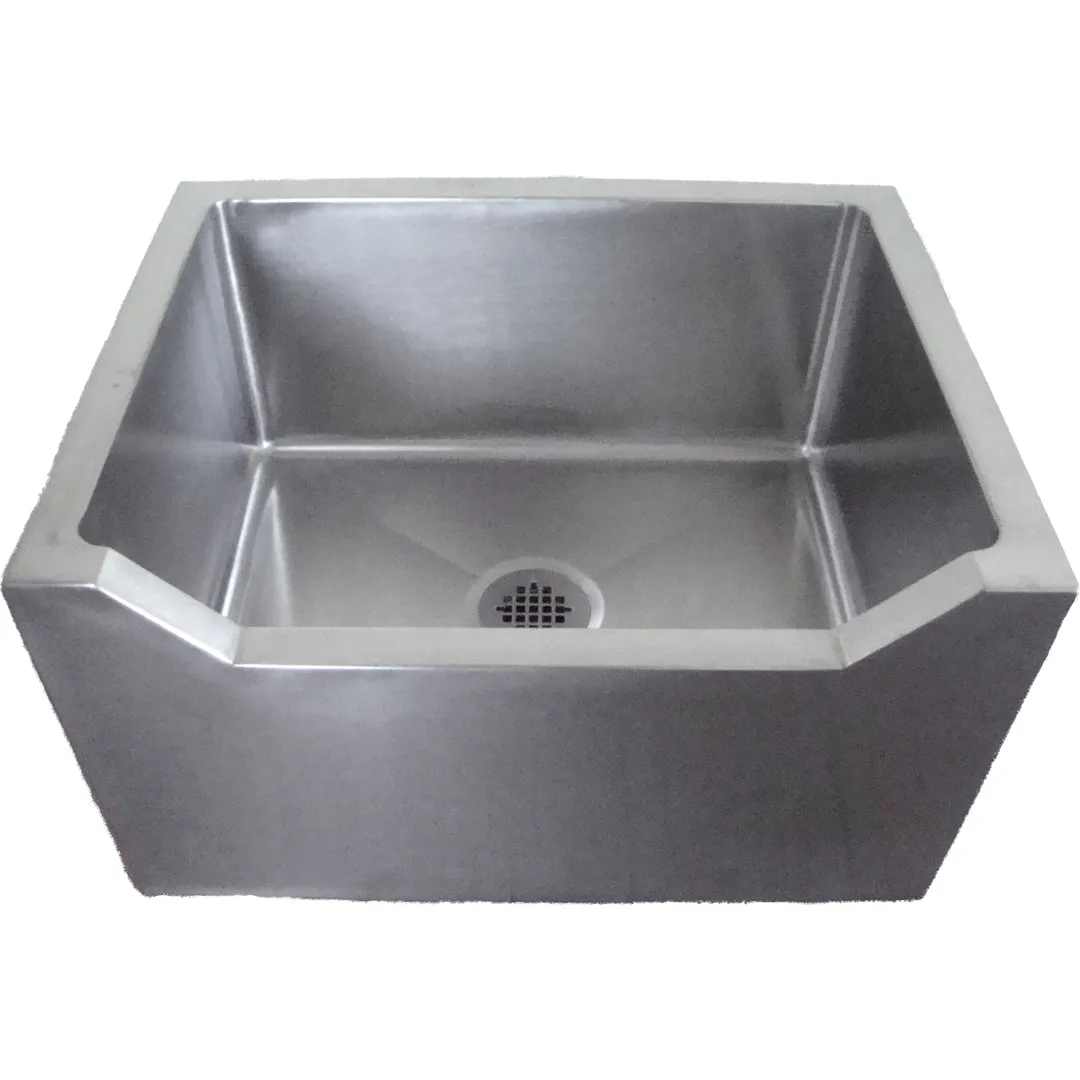 IMC Teddy FS-D Mop Sink, Drop Front, Heavy Duty, 24"W X 18"D X 12" Deep Bowl
