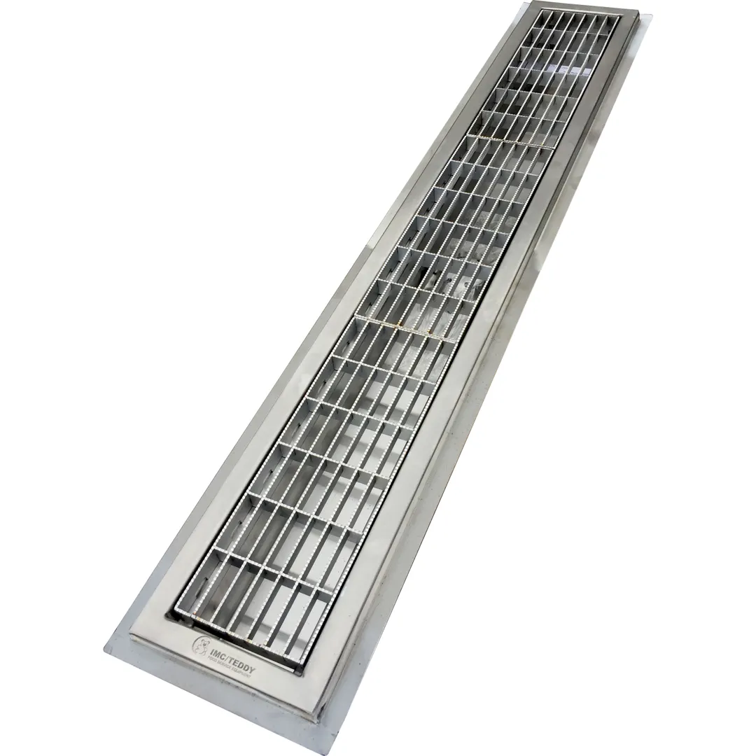IMC Teddy FWR-72-SQ Fwr Floor Water Receptacle, 72"W X 7-1/2"D