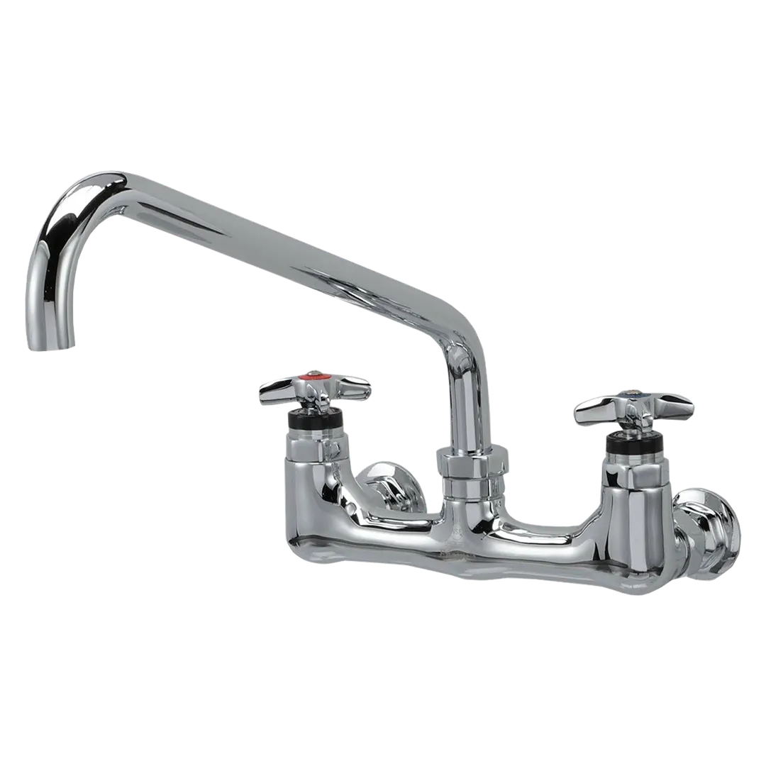 IMC Teddy KPSF Kettle & Pot Sink Faucet, Wall Mounted, 8" Centers