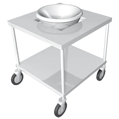 IMC Teddy MBS-U30 Mobile Bowl Stand Only, 27"W X 27"D X 36"H