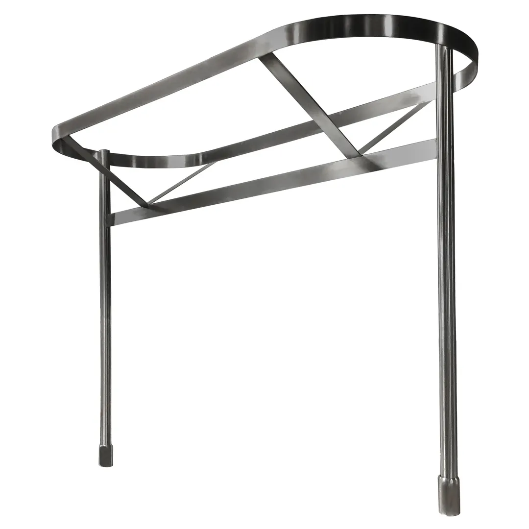 IMC Teddy PRT-3-2496 Stainless Steel Table Mount Pot Rack - 96"W x 24"D