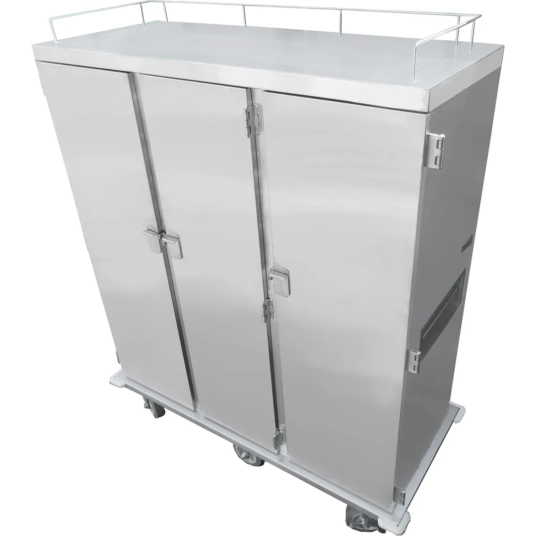 IMC Teddy TC-30 Insulated Heavy Duty Tray Delivery Cart w/ Push Handle (30 ) 15" x 20" Tray 