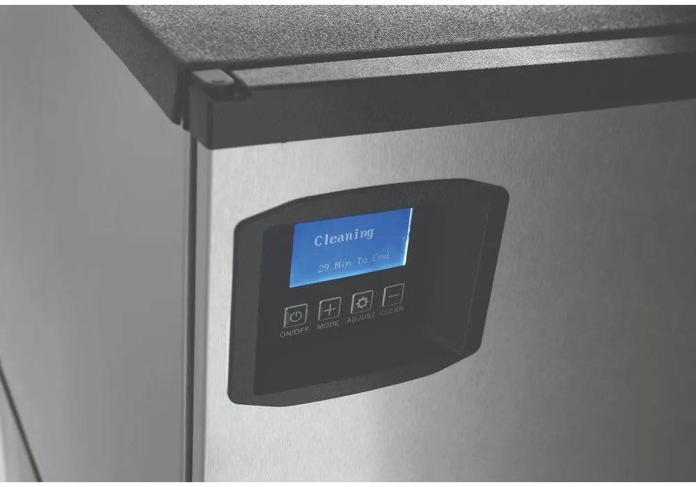 Hubert 69K-917 Ice Maker Head, 30"W x 24.6"D x 21"H, 521 lb Ice, Full Cube, Air-Cooled, ENERGY STAR®