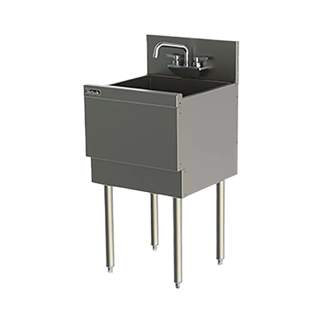 Perlick TS18M1-EC Underbar Sink Units, 1 Compartment without Drainboard