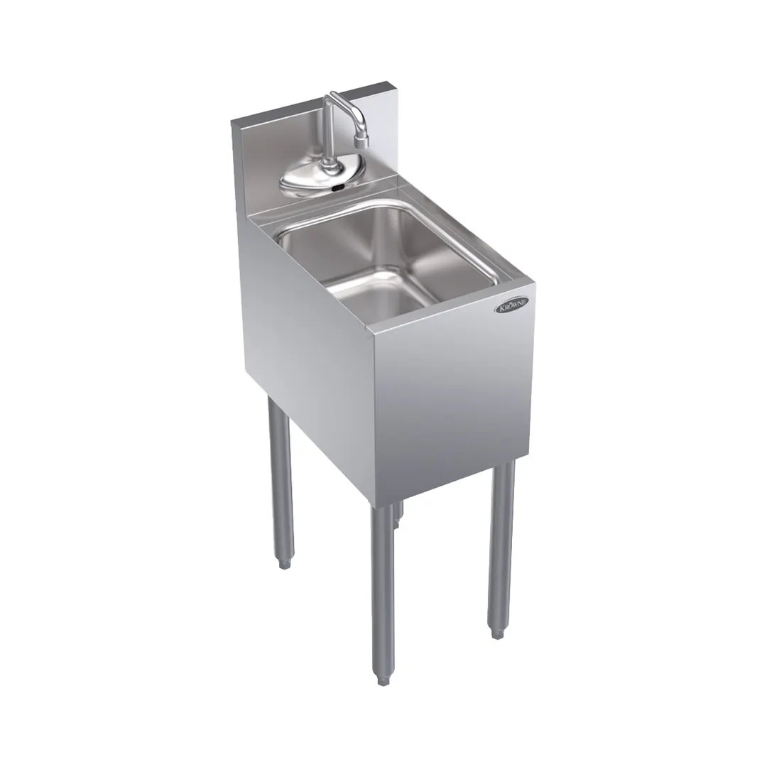 Krowne KR19-1C-E Underbar Sink Units, 1 Compartment without Drainboard