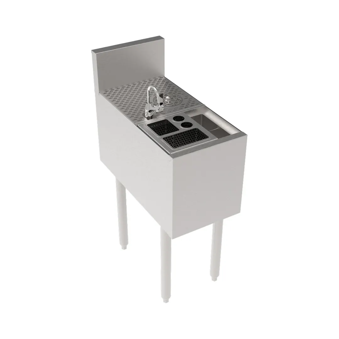 Krowne KR24-TC12 Underbar Sink Units, 1 Compartment without Drainboard