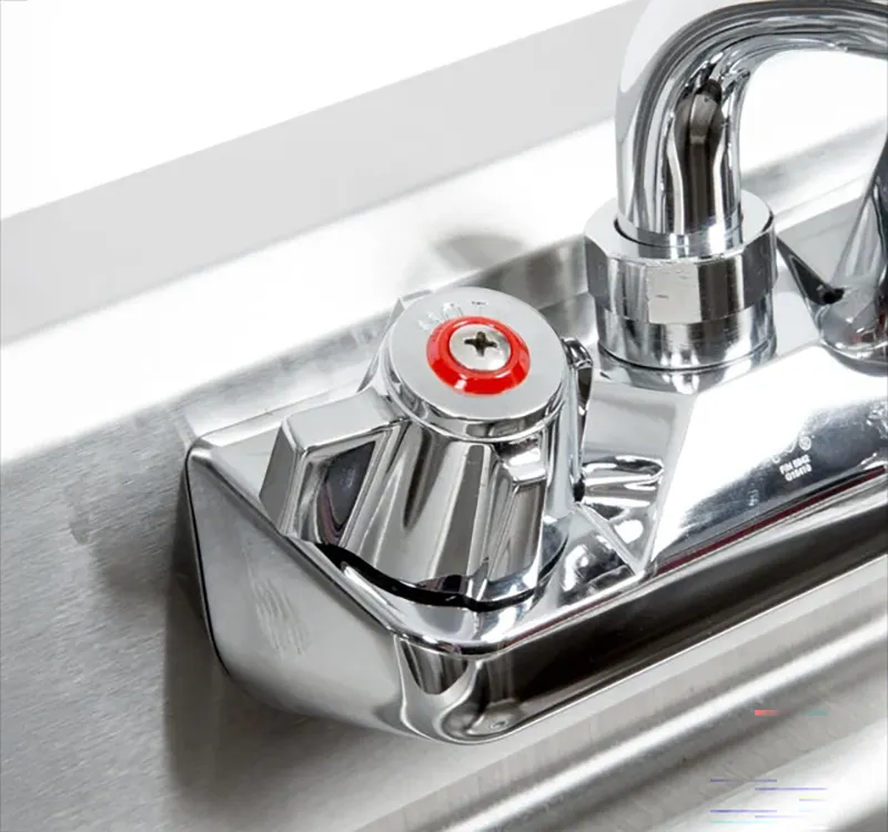 Eagle Group B8C-18 96" Underbar Sink Units, 3 Compartment with 2 Drainboards