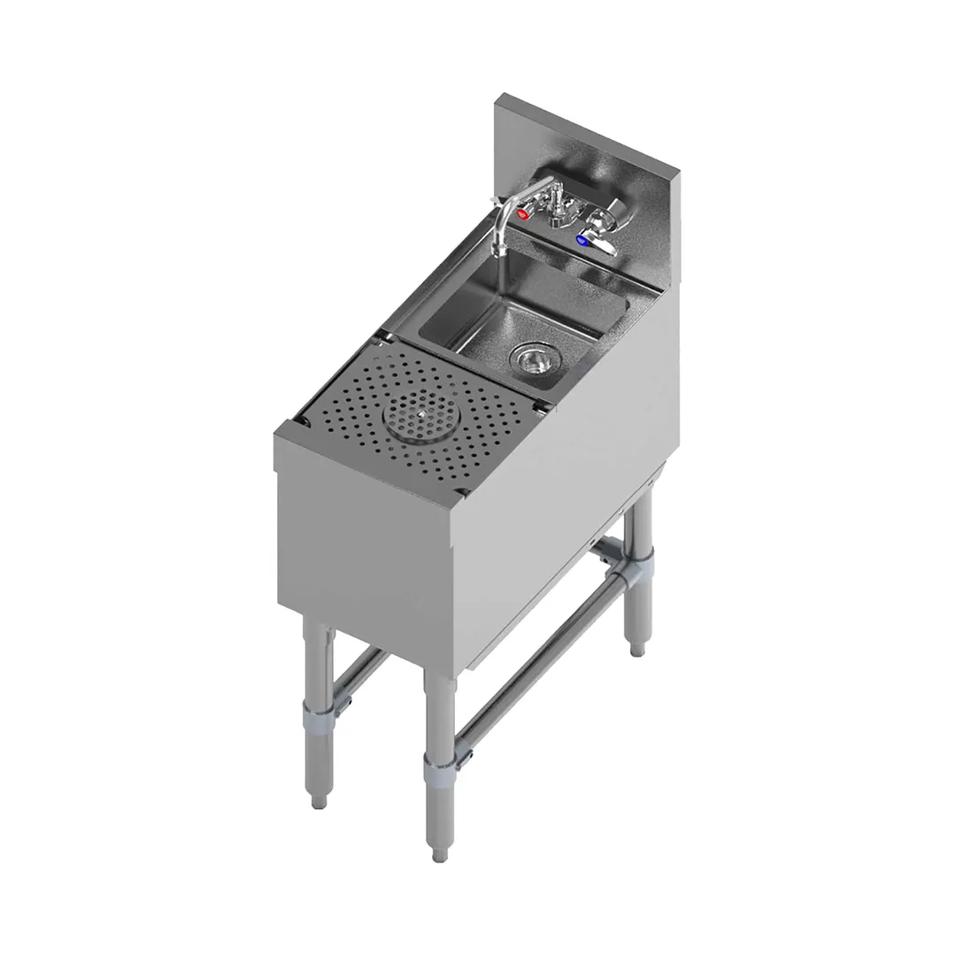 Eagle Group DSGR-12-24 Underbar Sink Units, 1 Compartment without Drainboard