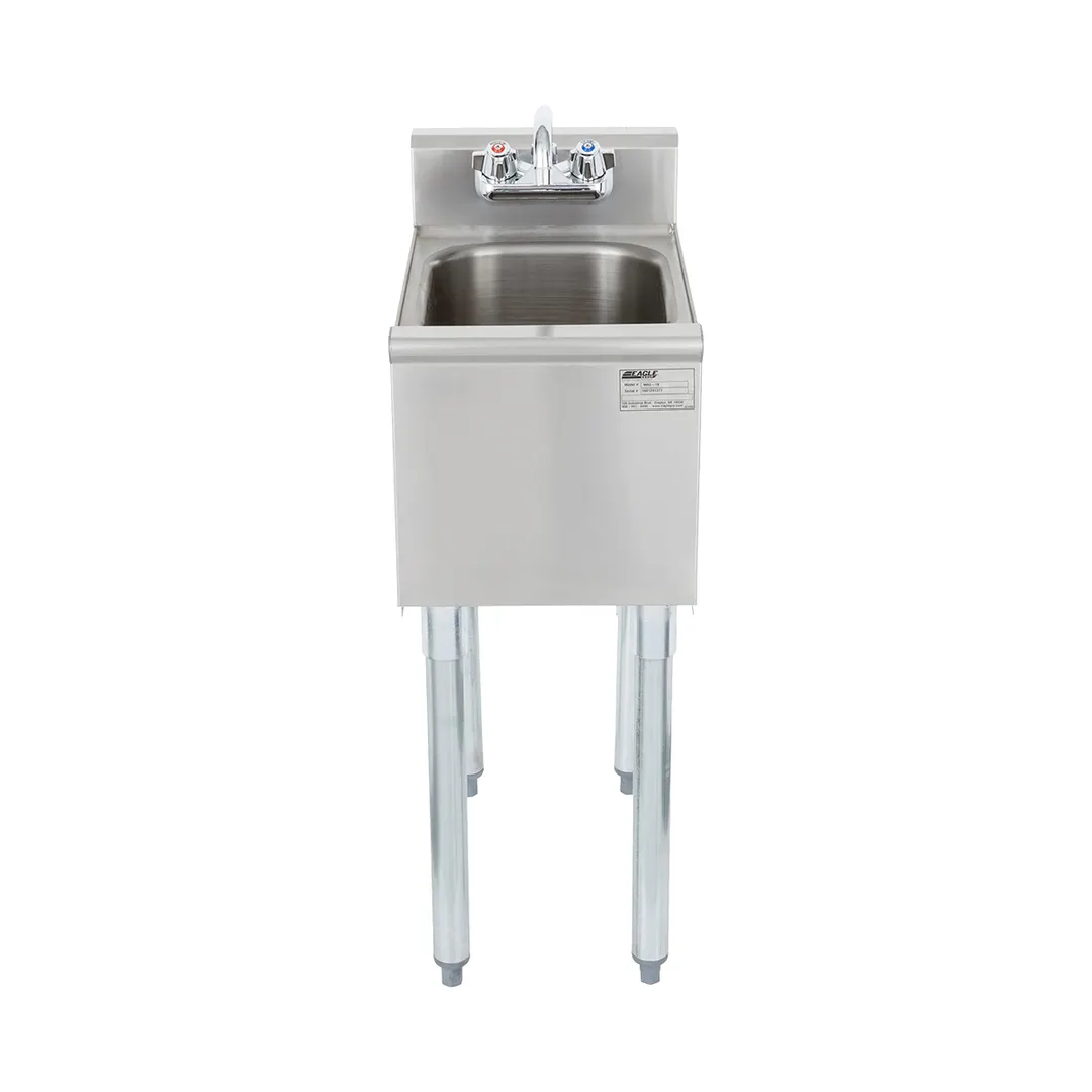 Eagle Group MA2-18-X 12" Underbar Hand Sink Modular Unit with Standart Faucet - Flyer