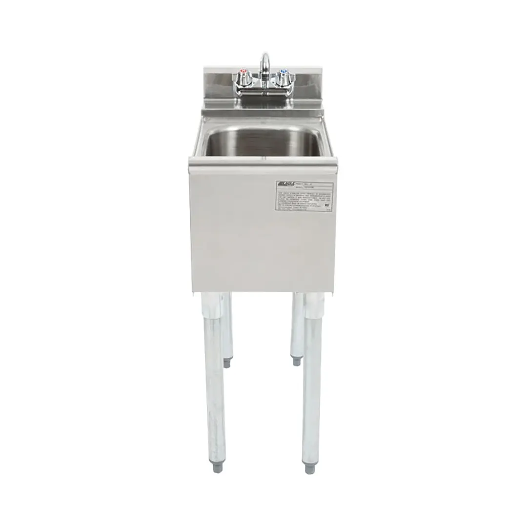 Eagle Group MA2-22-X 12" Underbar Hand Sink Modular Unit with Faucet - Flyer